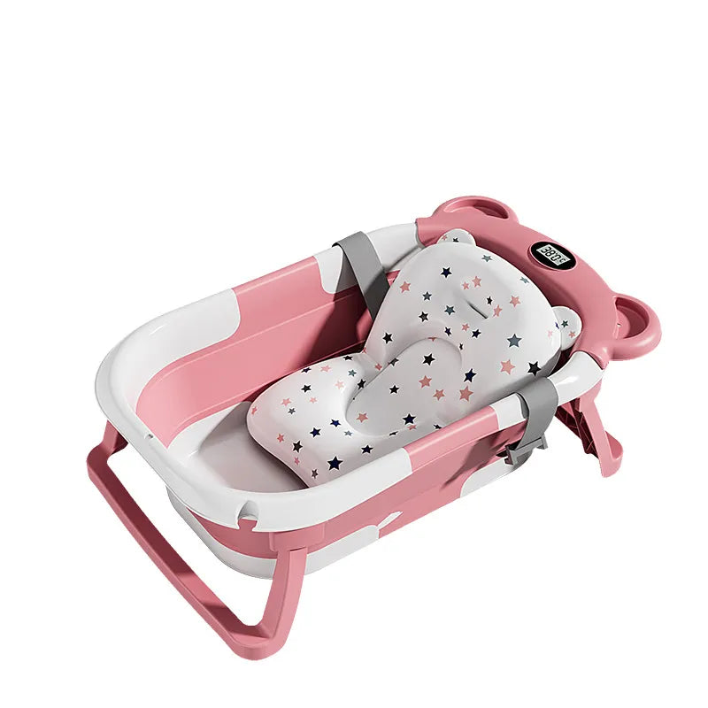 Temperature-Sensing Baby Bath Tub