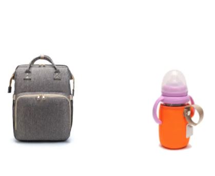 Convertible Baby Diaper Backpack with Changing Station