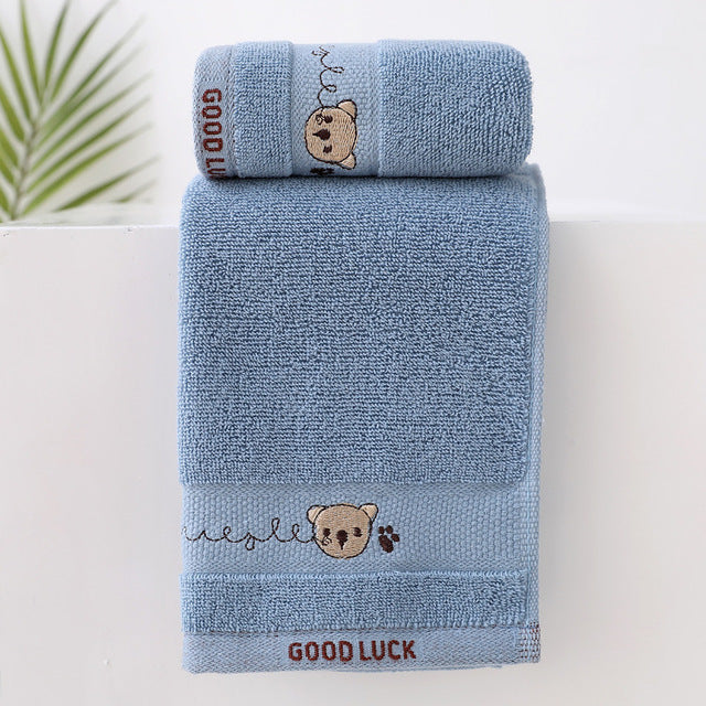 Soft Coral Velvet Baby Bath Towel