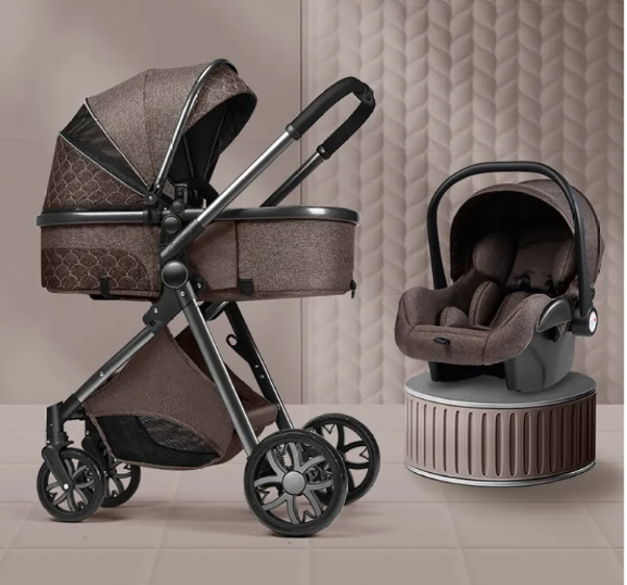 Compact Folding Baby Stroller