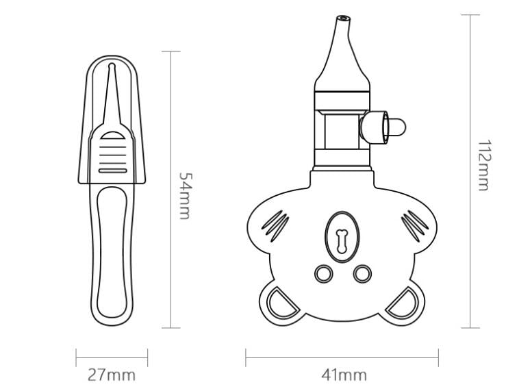 Silicone Baby Nasal Aspirator