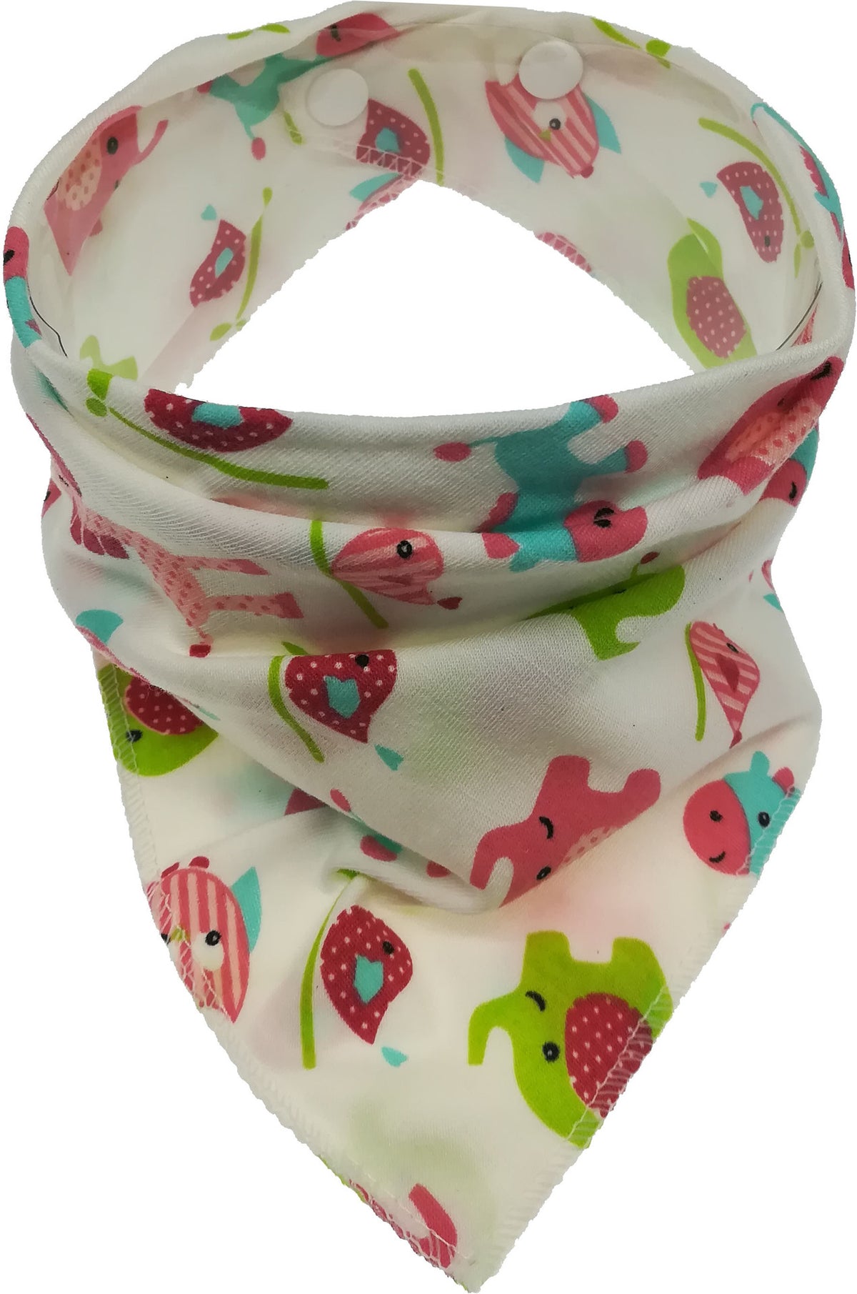 Cartoon Cotton Baby Bandana Bib