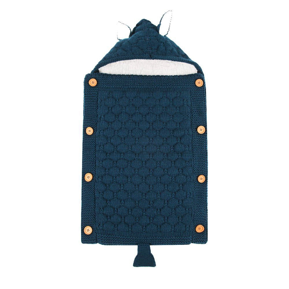Knitted Baby Rabbit Ear Sleep Sack