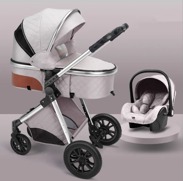 Compact Folding Baby Stroller