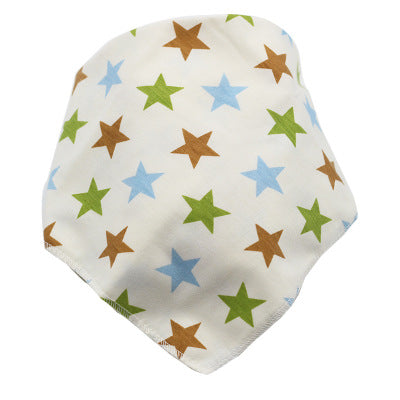 Cartoon Cotton Baby Bandana Bib