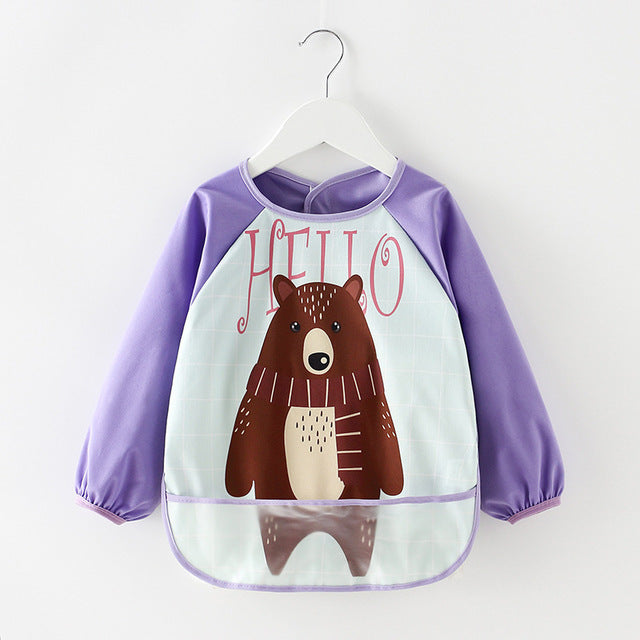 Long Sleeve Baby Feeding Bib