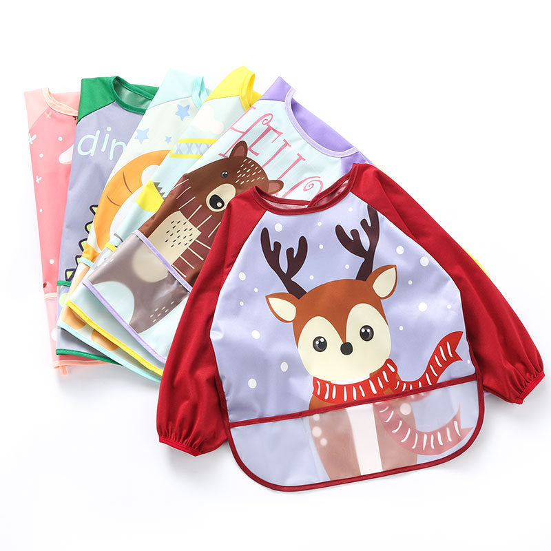 Long Sleeve Baby Feeding Bib