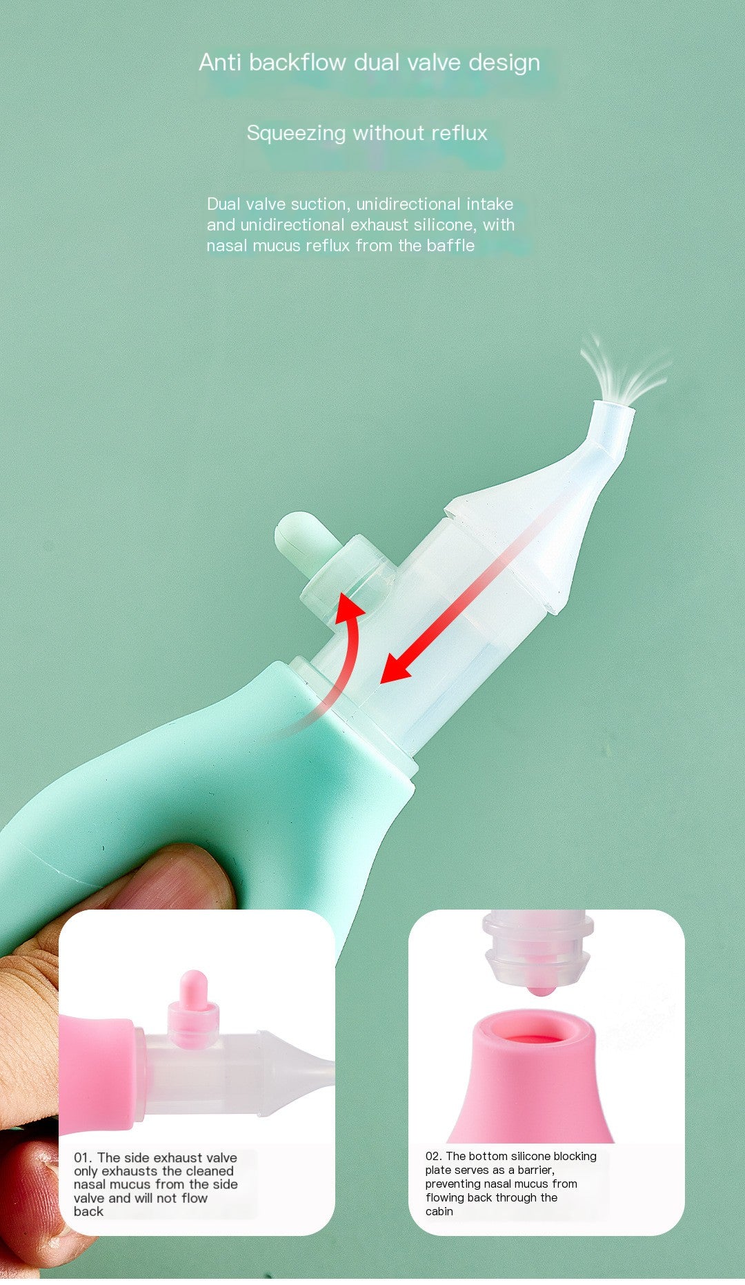 Baby Manual Nasal Aspirator