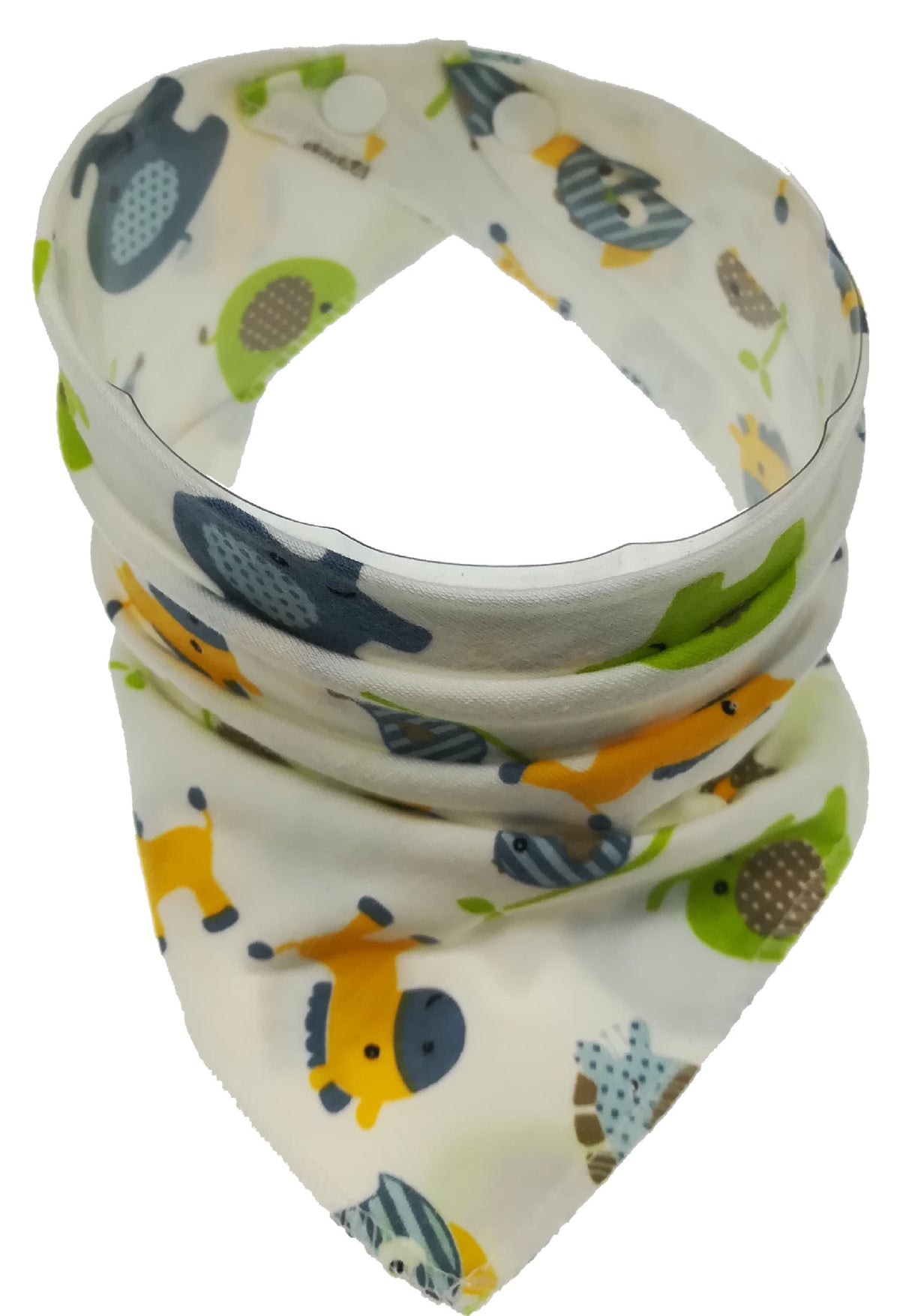 Cartoon Cotton Baby Bandana Bib