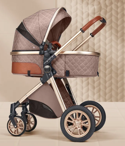 Compact Folding Baby Stroller