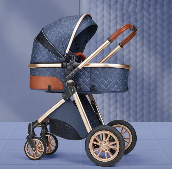 Compact Folding Baby Stroller