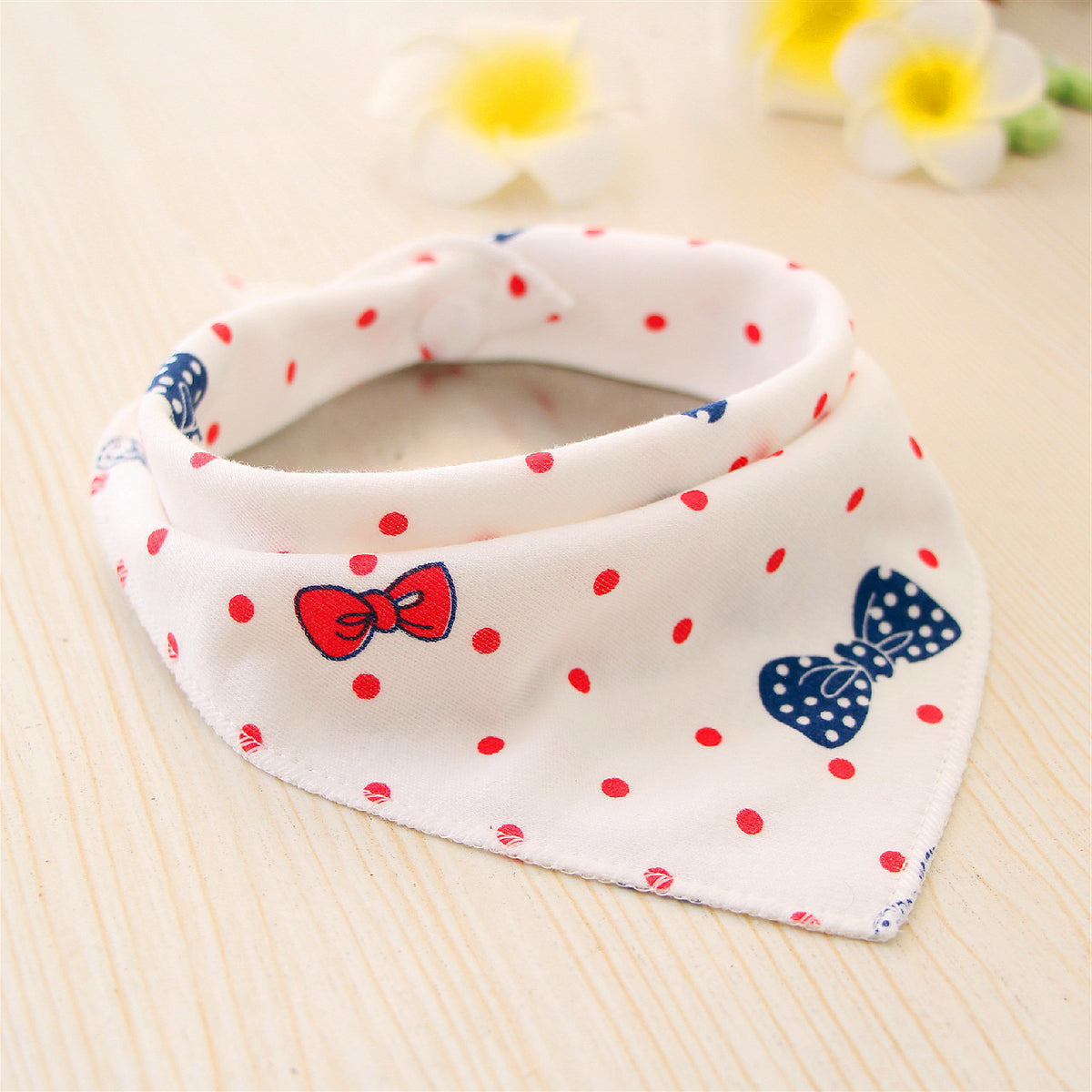 Cartoon Cotton Baby Bandana Bib