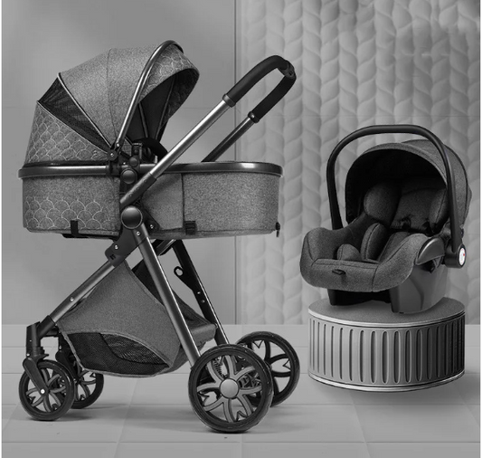 Compact Folding Baby Stroller