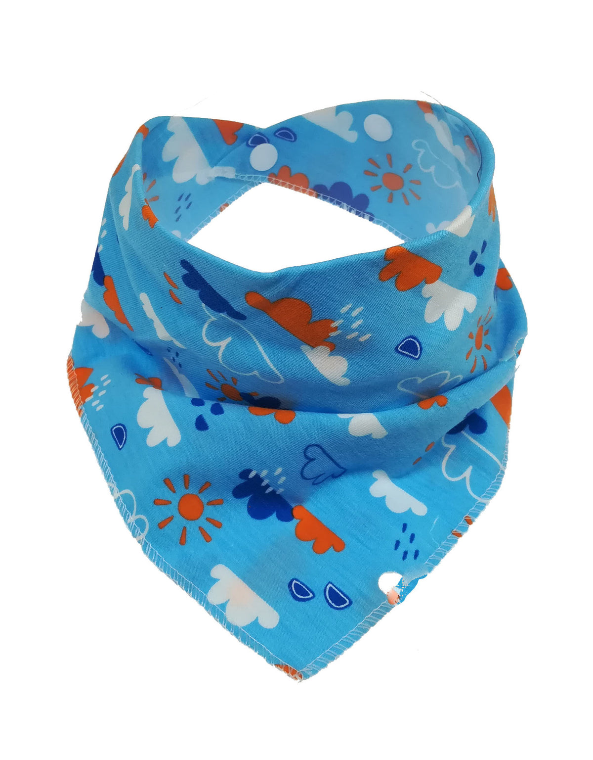 Cartoon Cotton Baby Bandana Bib