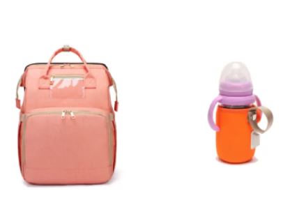Convertible Baby Diaper Backpack with Changing Station