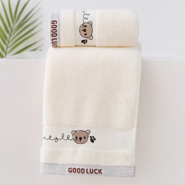 Soft Coral Velvet Baby Bath Towel