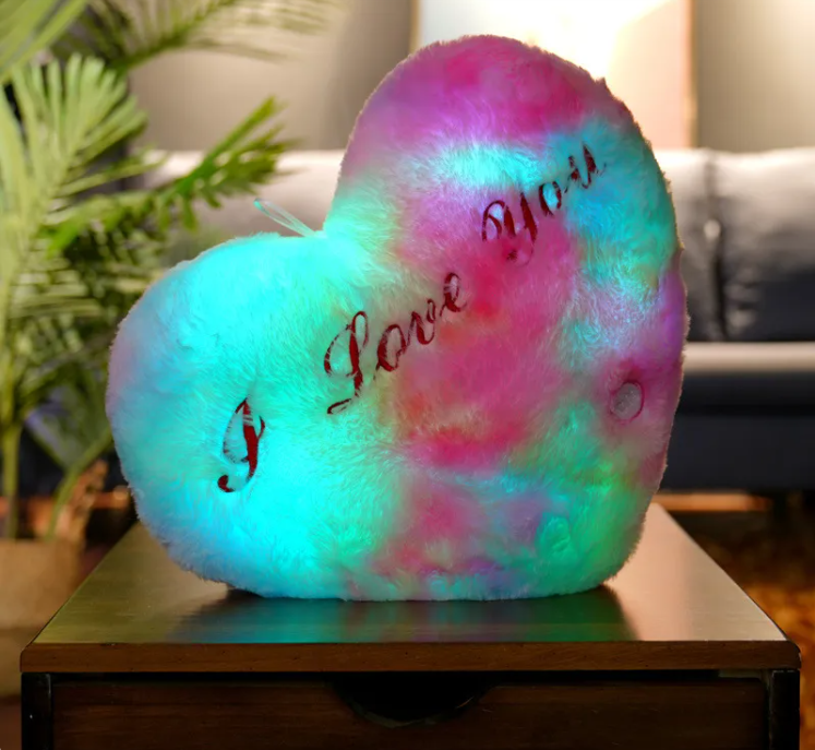 Luminous Star Plush Pillow