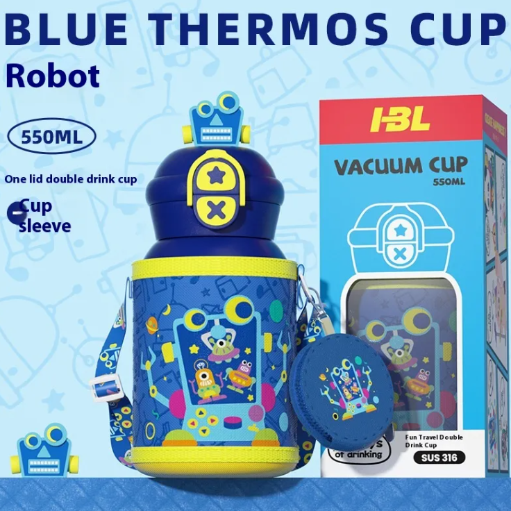 Cartoon Insulated Kids Tumbler