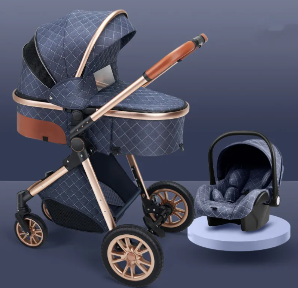 Compact Folding Baby Stroller