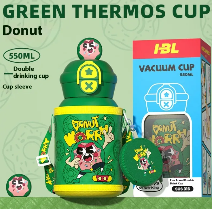 Cartoon Insulated Kids Tumbler