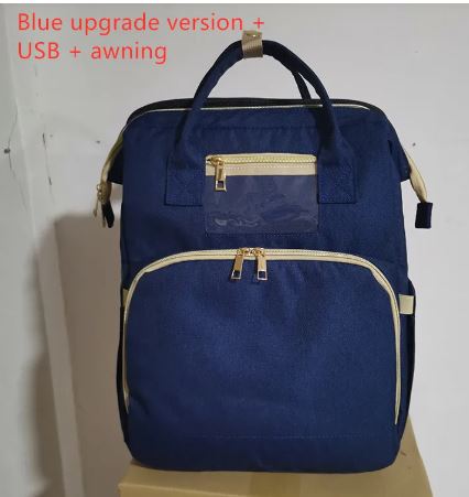 Convertible Baby Diaper Backpack with Changing Station