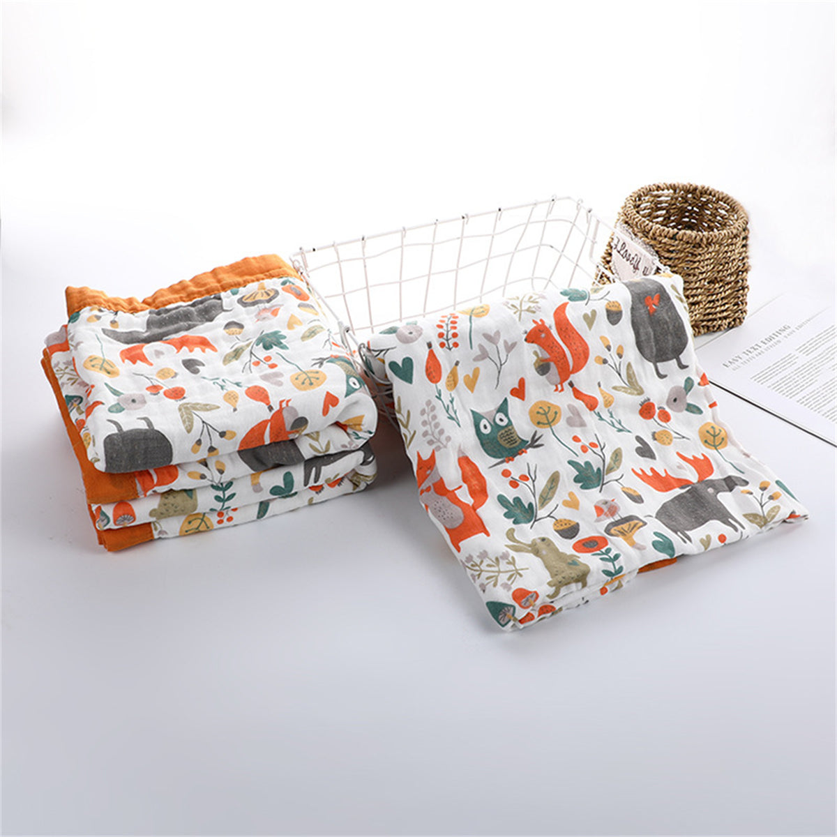 Soft Gauze Baby Blanket