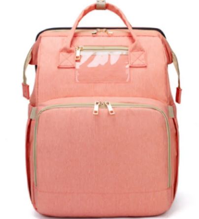 Convertible Baby Diaper Backpack with Changing Station