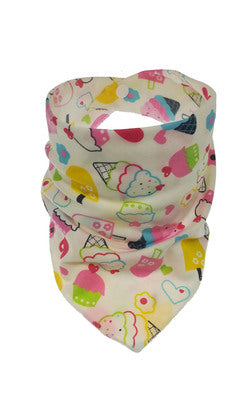 Cartoon Cotton Baby Bandana Bib