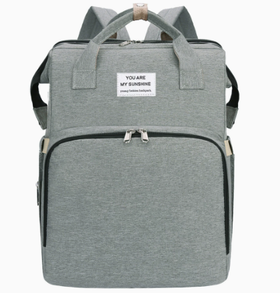Convertible Baby Diaper Backpack with Changing Station