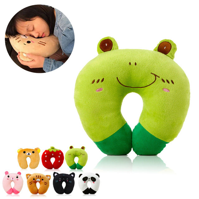 Animal U-Shaped Kids Travel Pillow