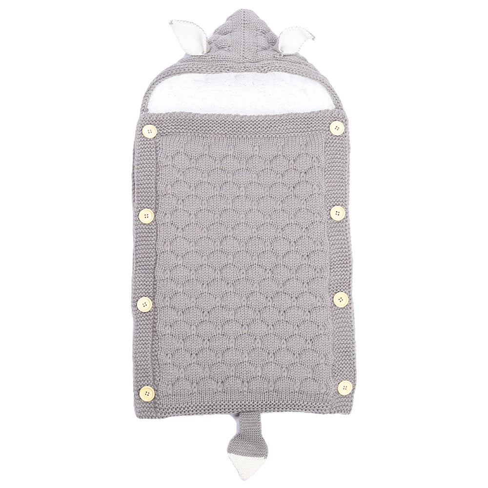 Knitted Baby Rabbit Ear Sleep Sack