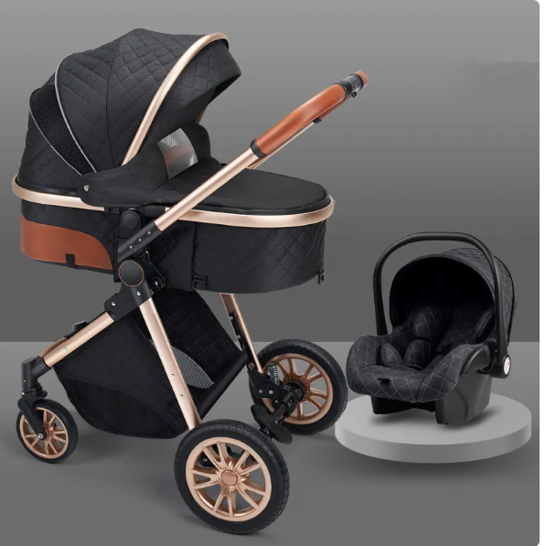 Compact Folding Baby Stroller