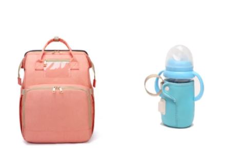Convertible Baby Diaper Backpack with Changing Station