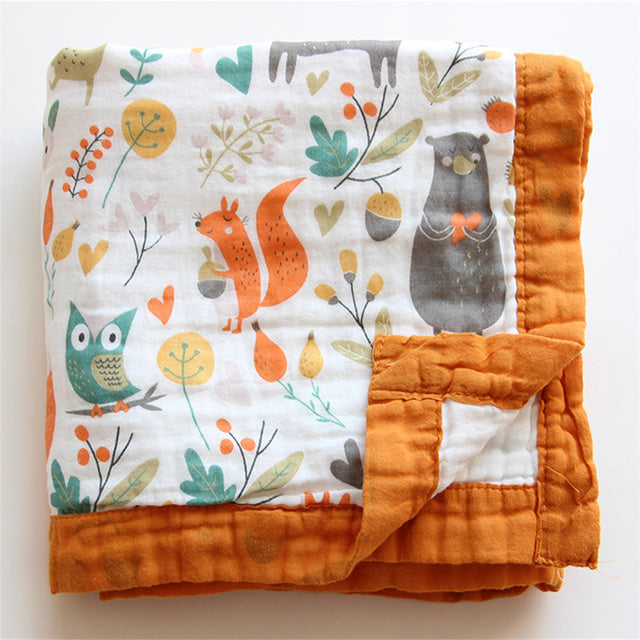Soft Gauze Baby Blanket