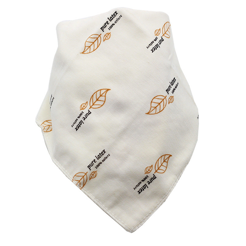 Cartoon Cotton Baby Bandana Bib