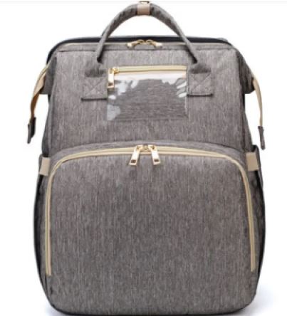 Convertible Baby Diaper Backpack with Changing Station