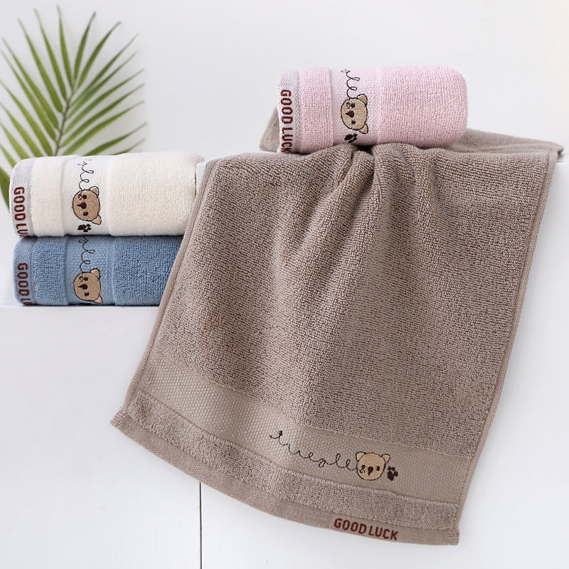 Soft Coral Velvet Baby Bath Towel
