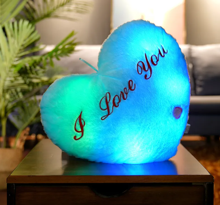 Luminous Star Plush Pillow
