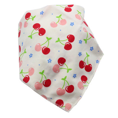 Cartoon Cotton Baby Bandana Bib