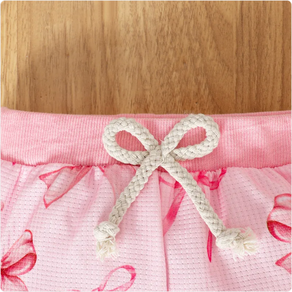 Butterfly Print Baby Sweater & Pants Set