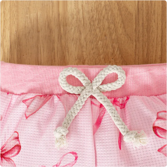 Butterfly Print Baby Sweater & Pants Set