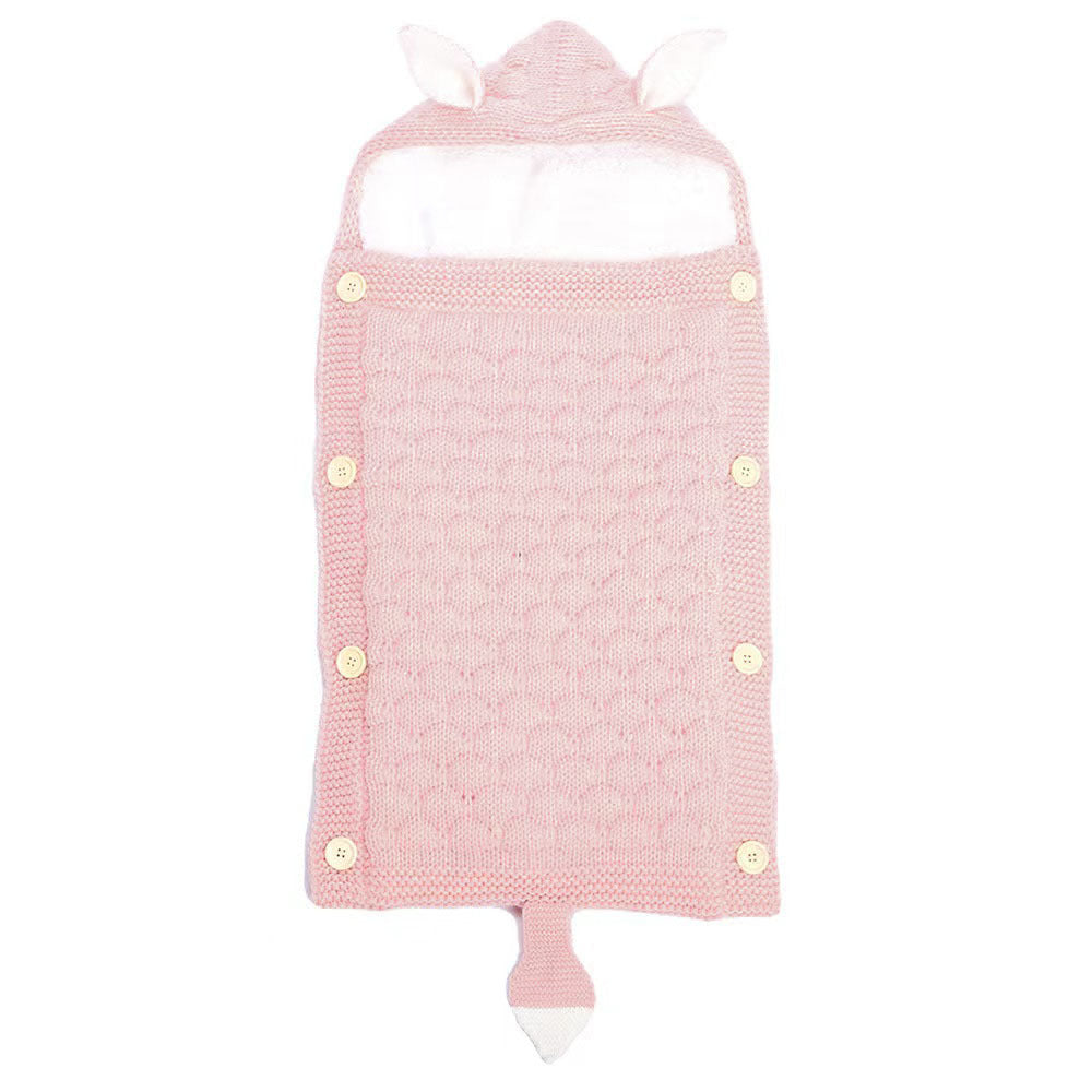 Knitted Baby Rabbit Ear Sleep Sack