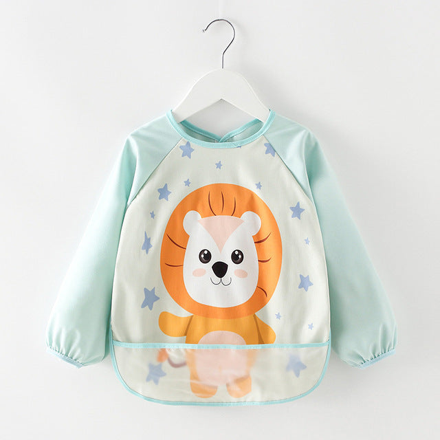 Long Sleeve Baby Feeding Bib
