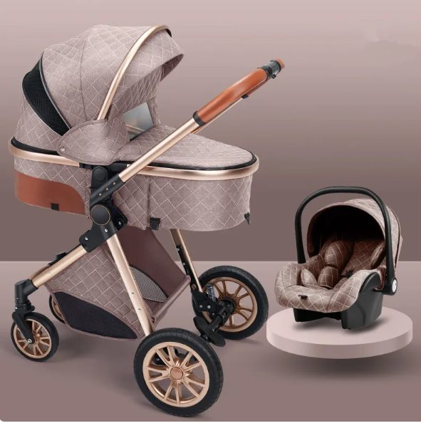 Compact Folding Baby Stroller