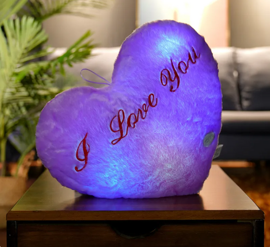 Luminous Star Plush Pillow